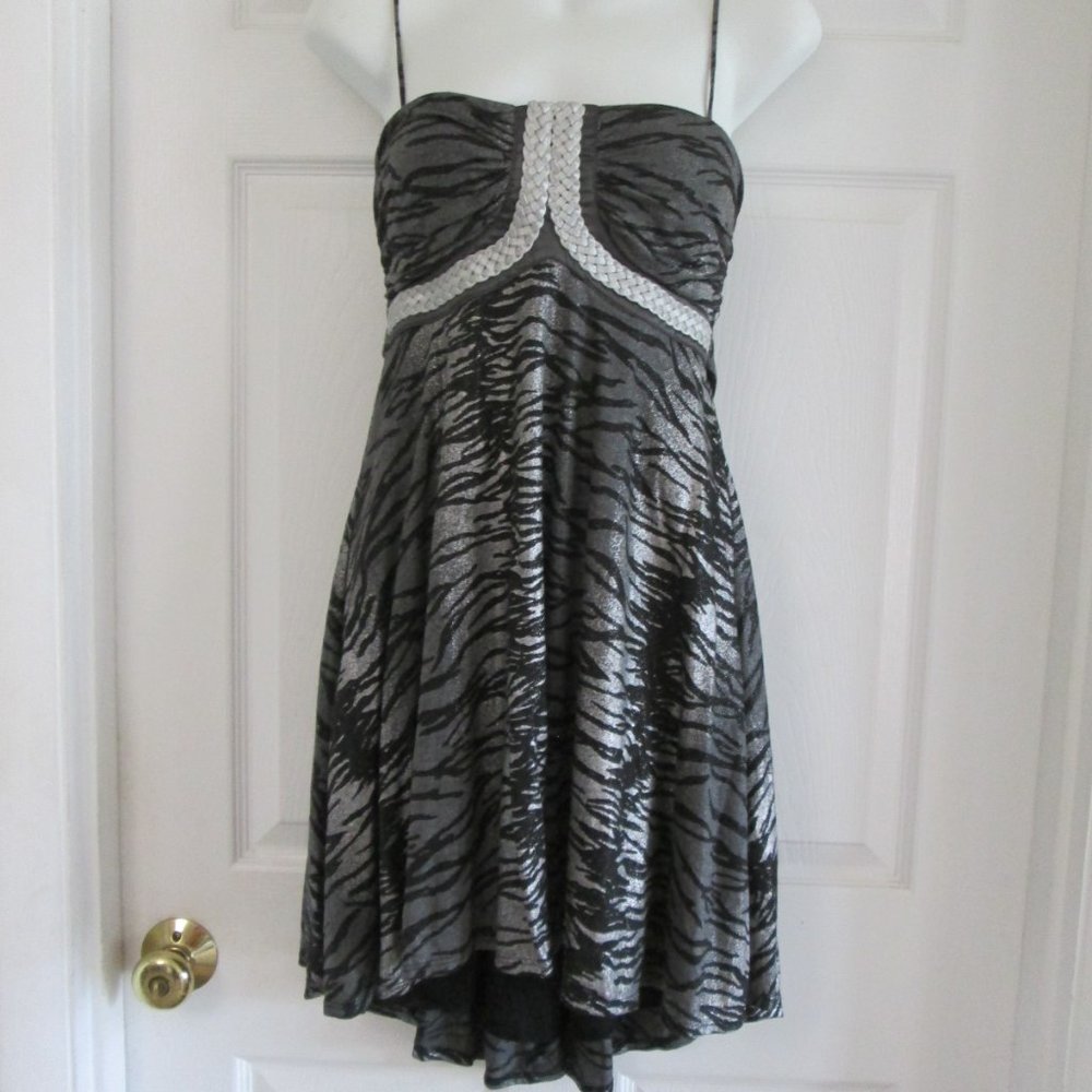LOVE & LOVE Animal Print Party Dress